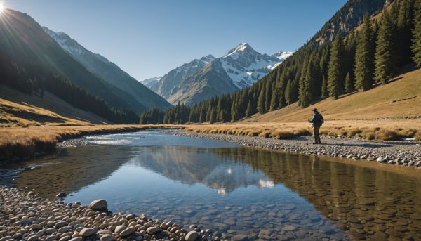 La pêche en rivière au cœur des paysages alpins