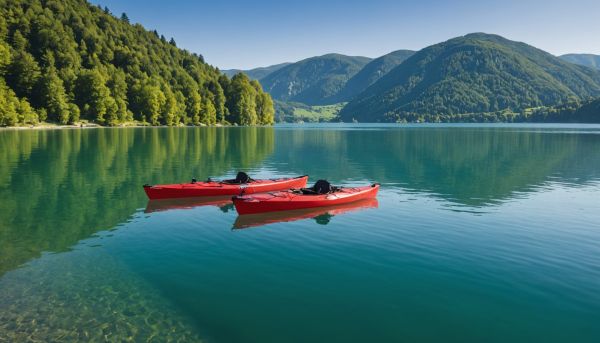 Où faire du kayak sur le lac d'Aiguebelette ?