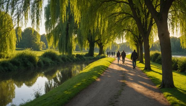 Promenade bucolique le long des rives du Guiers