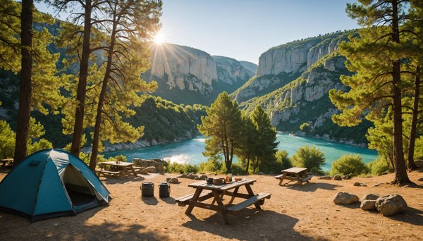 Pourquoi ruoms est une excellente base pour explorer l'ardèche en camping
